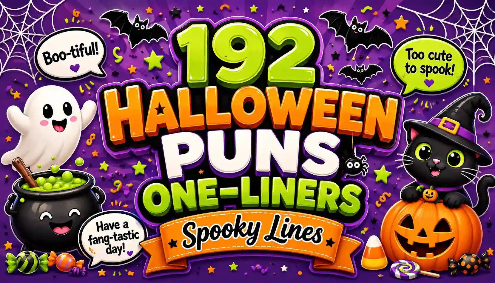 Halloween Puns One-Liners: 192 Spooky Lines