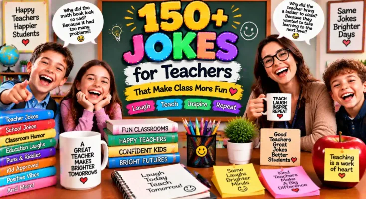 150+ Jokes for Teachers That Make Class More Fun