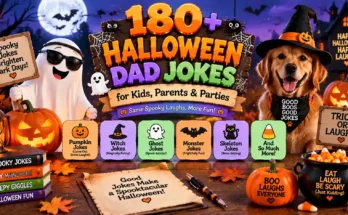 180+ Halloween Dad Jokes for Kids, Parents & Parties