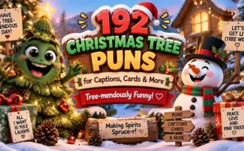 192 Christmas Tree Puns for Captions, Cards & More