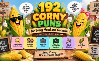 192 Corny Puns for Every Mood and Occasion