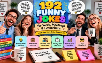 192 Funny Jokes for Work, Meetings & Coworkers