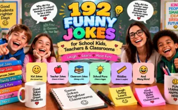 192 Jokes for School Kids, Teachers & Classrooms