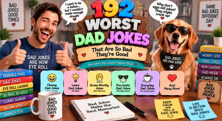 192 Worst Dad Jokes That Are So Bad They’re Good