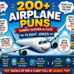 200+ Airplane Puns: Funny, Clever & Cute Flight Jokes