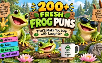 200+ Fresh Frog Puns That’ll Make You Hop with Laughter