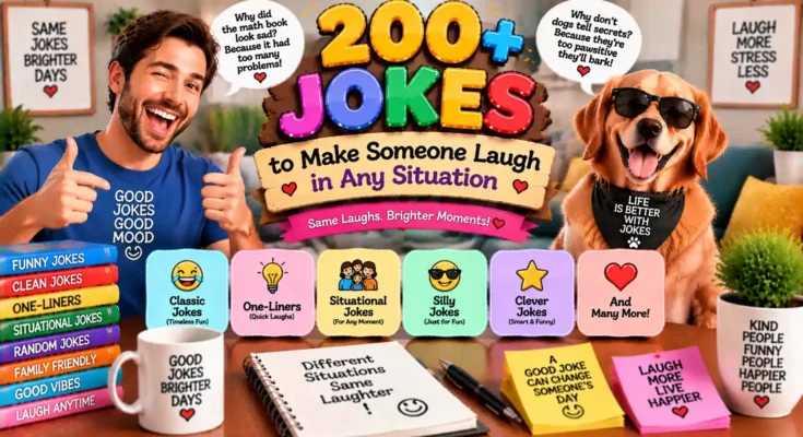 200+ Jokes to Make Someone Laugh in Any Situation