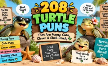 208 Turtle Puns That Are Funny, Cute, Clever & Shell-Ready
