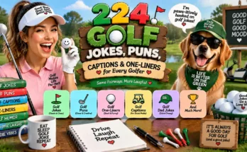 224 Golf Jokes, Puns, Captions & One-Liners for Every Golfer