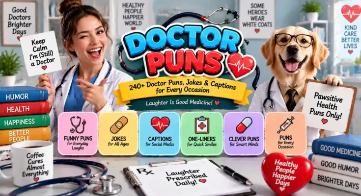 240+ Doctor Puns, Jokes & Captions for Every Occasion