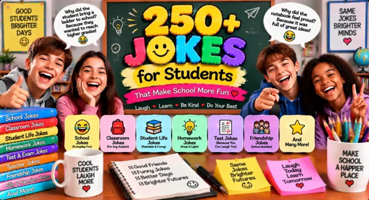 250+ Jokes for Students That Make School More Fun
