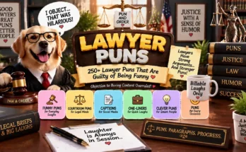 250+ Lawyer Puns That Are Guilty of Being Funny