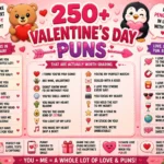 250+ Valentine’s Day Puns That Are Actually Worth Sharing