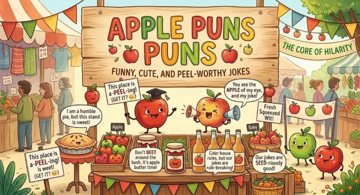 Apple Puns: Funny, Cute, and Peel-Worthy Jokes