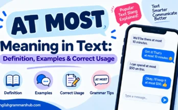 At Most Meaning: Definition, Examples & Correct Usage