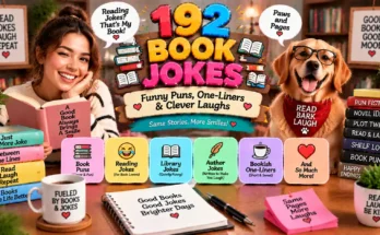 Book Jokes: 192 Funny Puns, One-Liners & Clever Laughs