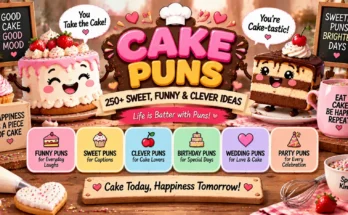 Cake Puns: 250+ Sweet, Funny & Clever Ideas