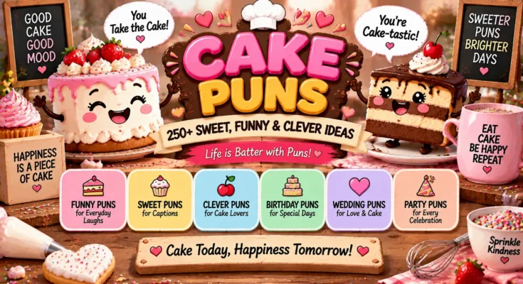 Cake Puns: 250+ Sweet, Funny & Clever Ideas