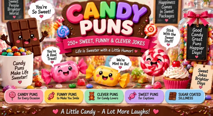 Candy Puns: 250+ Sweet, Funny & Clever Jokes