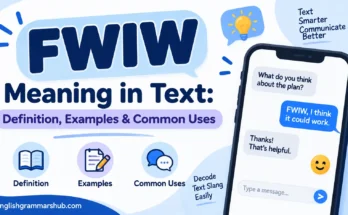 FWIW Meaning in Text: Definition, Examples & Common Uses