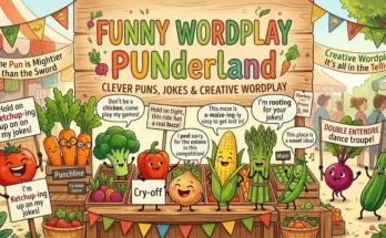 Funny Wordplay: Clever Puns, Jokes & Creative Wordplay