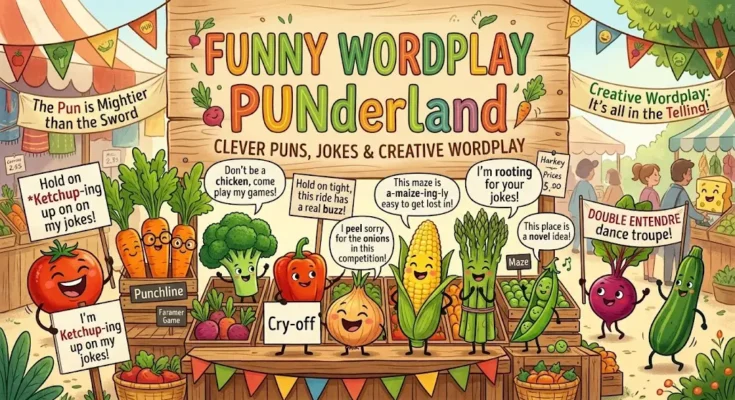 Funny Wordplay: Clever Puns, Jokes & Creative Wordplay