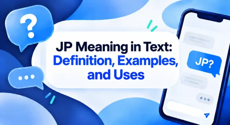 JP Meaning in Text: What Does JP Mean in Chat?
