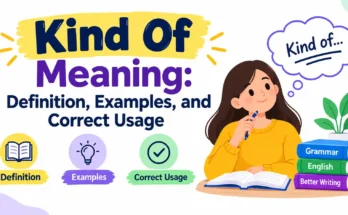 Kind Of Meaning: Definition, Examples, and Correct Usage