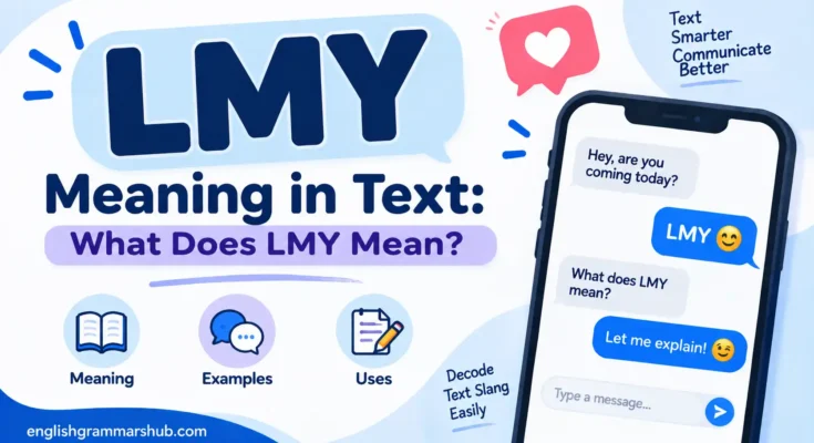 LMY Meaning in Text: What Does LMY Mean?