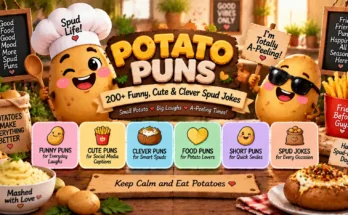 Potato Puns: 200+ Funny, Cute & Clever Spud Jokes