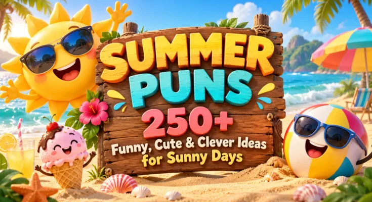 Summer Puns: 250+ Funny, Cute & Clever Ideas for Sunny Days