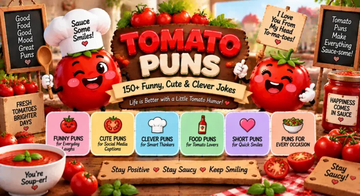 Tomato Puns: 150+ Funny, Cute & Clever Jokes