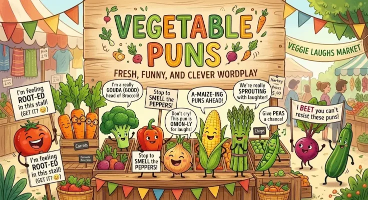 Vegetable Puns: Fresh, Funny, and Clever Wordplay