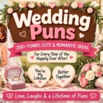 Wedding Puns: 200+ Funny, Cute & Romantic Ideas