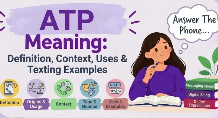 ATP Meaning in Text: Definition, Uses & Examples
