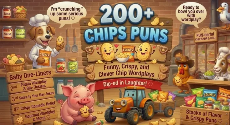 Chips Puns: 200+ Funny, Crispy, and Clever Chip Wordplays