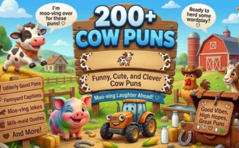 Cow Puns: 200+ Funny, Cute, and Clever Cow Puns