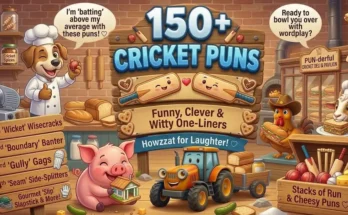 Cricket Puns: 150+ Funny, Clever & Witty One-Liners