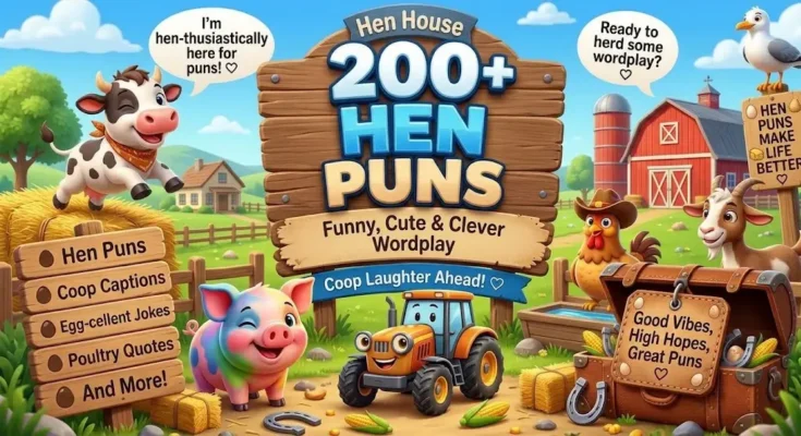 Hen Puns: 200+ Funny, Cute & Clever Hen Puns