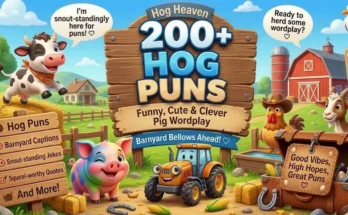 Hog Puns: 200+ Funny, Cute & Clever Pig Puns