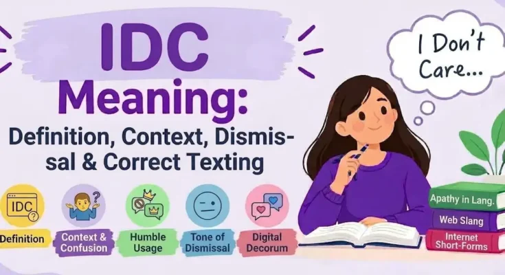 IDC Meaning in Text: Definition, Examples & Uses