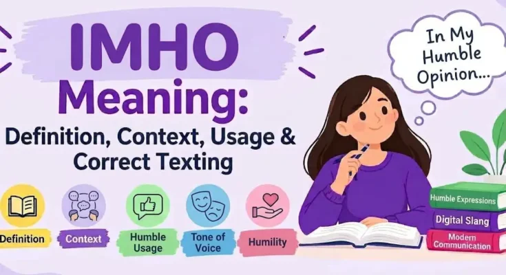 IMHO Meaning in Text: Definition, Examples & Uses