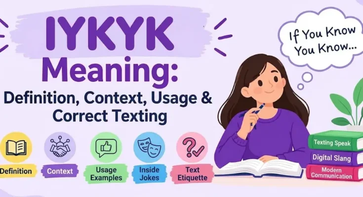 IYKYK Meaning in Text: Definition, Examples & Usage