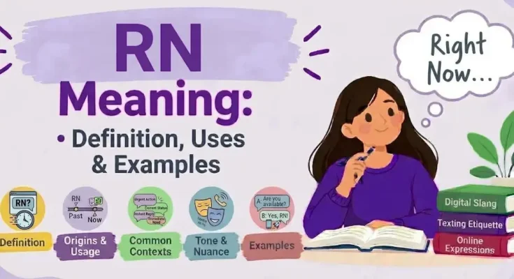 RN Meaning in Text: Definition, Uses & Examples
