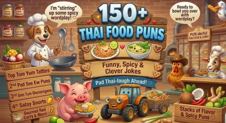 Thai Food Puns: 150+ Funny, Spicy & Clever Jokes